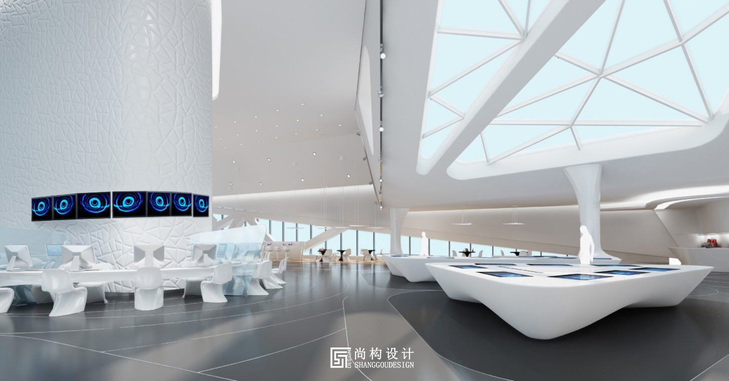 大型室内空间设计/深圳欢乐海岸旅游信息中心