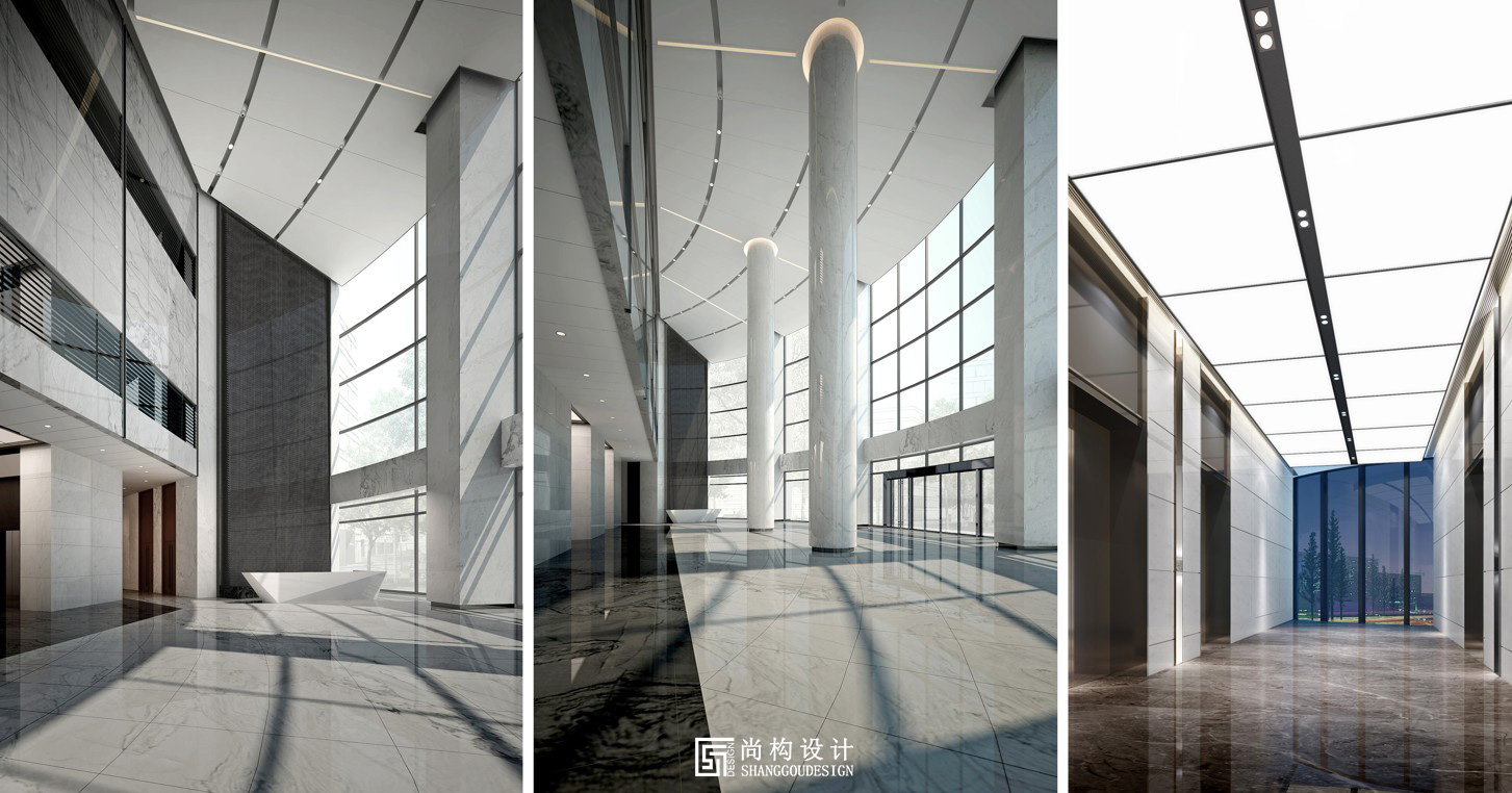 深圳怡化科技金融大厦办公楼室内设计